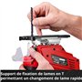 Einhell Scie sauteuse sans fil TC-JS 18/70 Li (1 x,2,5 Ah) (18 V, profondeur de coupe 70 mm, changement de lame sans outil, adap
