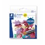 STAEDTLER 2420 - Etui carton 6 pastels à l'huile couleurs métalliques assorties - Edition Design Journey 2420M C6-C