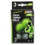 Best Sporting Lot de 6 balles de Tennis de Table Amusantes - Glow in The Dark