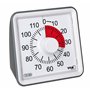 TFA Dostmann Timer Visual Minuteur Blanc analogique