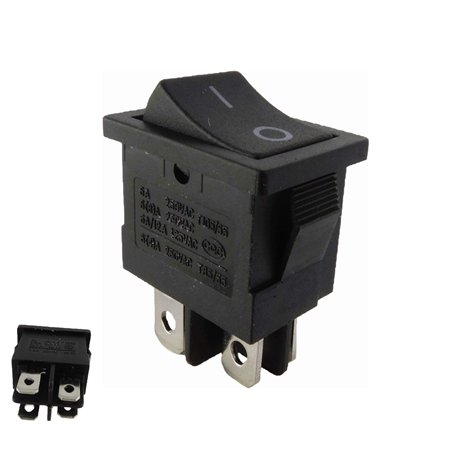 Interrupteur à bascule encastrable 19 x 13 mm