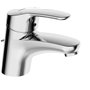 Hansa 1102283 7833814 Mix Mitigeur de lavabo à levier simple avec garniture/tuyau de pression flexible Chromé