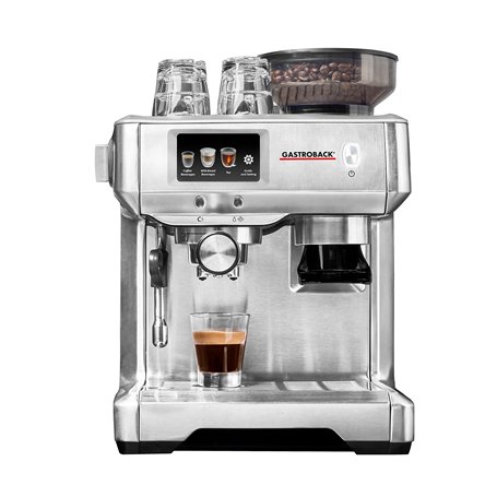 GASTROBACK #42623 Design Espresso Barista Touch Machine à café programmable avec broyeur conique intégré et écran tactile LCD