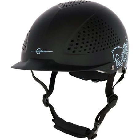 Covalliero 3230155 Casque d'équitation Beauty 2.0