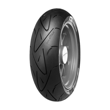CONTINENTAL 180/55 ZR17 73W CONTISPORTATTACK TL -55/55/R17 73W - A/A/70dB - Moto Pneu