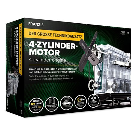 Franzis 67175 – Le Grand kit Technique Moteur 4 cylindres