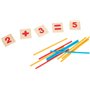 Small Foot 11740 Jeu éducatif mathématiquesécole Primaire en Bois, boîte d'apprentissage pour Apprendre l'arithmétique dès la 1è