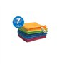 Vileda Colors Lot de 7 Chiffons de Nettoyage Multi-usages en Microfibre 100% Microfibre Multicolore 30 x 30 cm