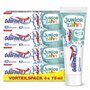 Odol-med3 Lot de 4 dentifrices dentifrice junior pour enfants à partir de 6 ans pour protéger les dents de lait et les dents per