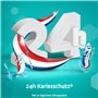 Odol-med3 Lot de 4 dentifrices dentifrice junior pour enfants à partir de 6 ans pour protéger les dents de lait et les dents per