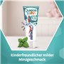 Odol-med3 Lot de 4 dentifrices dentifrice junior pour enfants à partir de 6 ans pour protéger les dents de lait et les dents per