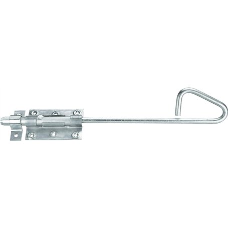 Connex DYB2900041 Verrou de barre à boulon – Diamètre 16 x 400 mm – Galvanisé – Verrouillage en profondeur – Verrou de barre ave