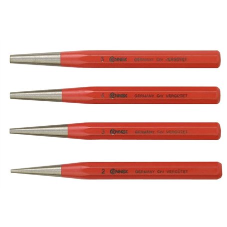 Connex COXT660104 Set de poinçons 4 pièces