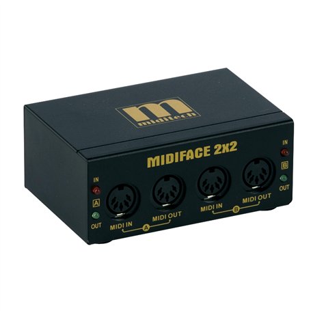 Miditech MIDIFACE 2x2 Carte son USB- MIDI