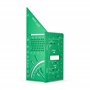 ENT 99003 - Gabarit à onglet - Multitool - Gabarit de perçage 3D - Gabarit de marquage - avec angle de 45°/90° Aluminium vert an
