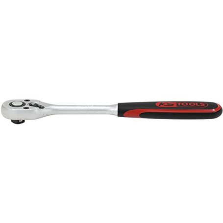 KS Tools - 922.1390 - Cliquet réversible Ultimate 1/2" - 72 dents - Finition chromée satinée