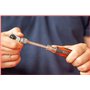 KS TOOLS 1/4" SlimPOWER telescopic-joint reversible ratchet, 72 teeth 914.1420 Couleur