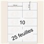 250 Étiquettes à Imprimer
