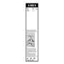 Bosch Balais d'Essuie–Glace Plats Aerotwin A582S, Longueur: 600mm/530mm – 1 Paire de Balais avant