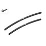 Bosch Balais d'Essuie–Glace Plats Aerotwin A582S, Longueur: 600mm/530mm – 1 Paire de Balais avant