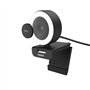 Hama C-850 Pro Webcam PC - Qualité Vidéo QHD 2K 1440p, Microphone Intégré, Cache Lentille, Filetage 1/4, Auto Focus, USB C - Con
