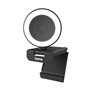 Hama C-850 Pro Webcam PC - Qualité Vidéo QHD 2K 1440p, Microphone Intégré, Cache Lentille, Filetage 1/4, Auto Focus, USB C - Con