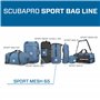 Scubapro Sport Mesh 65 Kit de détendeur pour plongée en Eau Froide Unisex-Adult, Blue, One Size