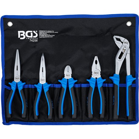 BGS 74256 | Jeu de pinces | 5 pièces