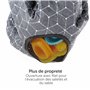 Zamboo - Sac Rangement Jouet et Couverture Exterieur 2 en 1 - Rangement Pratique pour Jouets de Sable et Tapis Assise Imperméabl