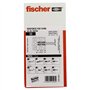 fischer - Cheville RODFORCE FGD M8 x 35/Boîte de 50 Gris