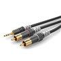 SommerCable Câble adaptateur audio Y Basic 10 m - Mini jack 3