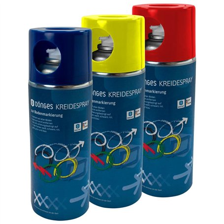 Dönges Spray de marqueur craie Rouge 400 ml