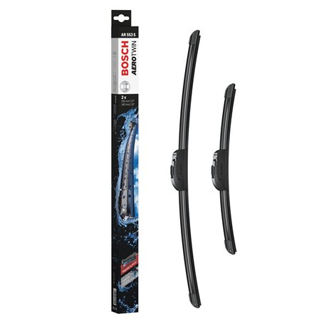 Bosch Balais d'Essuie–Glace Plats Aerotwin Retrofit AR553S