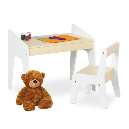 Relaxdays Ensemble de Table et de Chaise pour Enfants