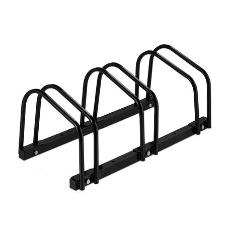 Relaxdays Râtelier pour 3 vélos