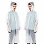 welsberg 2x Poncho Pluie Imperméable avec capuche et manches