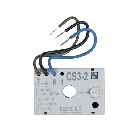 Europart Relais temporisé CS3-2 encastré pour éclairage d'escalier