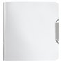 Leitz 11090004 Classeur à levier Effet Brossé -Blanc - 6,5 cm