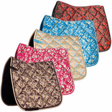 HKM Colour Breeze Tapis de selle Rose Dressage