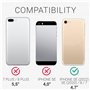 kwmobile Housse Compatible avec Apple iPhone SE (2022) / iPhone SE (2020) / iPhone 8 / iPhone 7 Coque - Housse de téléphone Prot