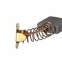 vhbw 2x balais charbon 7 x 18 x 16 mm remplace Makita CB-203, 191953-5, CB-203A pour outil électrique + ressort