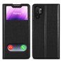 cadorabo Housse Compatible avec Samsung Galaxy Note 10 Plus en Noir COMÈTE - Coque de Protection avec Fermeture magnétique