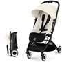 CYBEX - Poussette ultra compacte et confortable - ORFEO - 4 roues - Canvas White