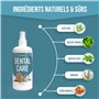 Petsly® Dentifrice Chat & Chien - Menthe Fraîche - Sans Rinçage ni Brossage - Élimine Mauvaise Haleine - Spray Dentifrice Chien 