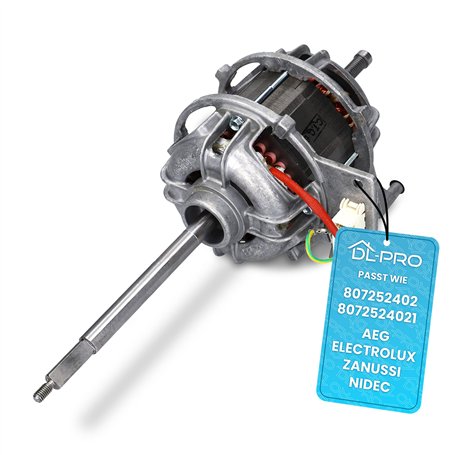DL-pro Moteur d'entraînement 807252402 8072524021 de rechange pour sèche-linge à condensation AEG Electrolux Zanussi Nidec Type