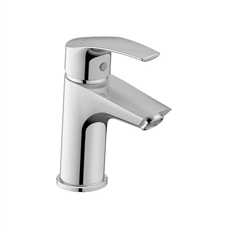 Duravit DuraVelez Robinet de lavabo économe en eau Taille S (hauteur du bec 100 mm) Robinet de lavabo économe en énergie (FreshS