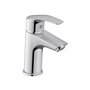 Duravit DuraVelez Robinet de lavabo économe en eau Taille S (hauteur du bec 100 mm) Robinet de lavabo économe en énergie (FreshS