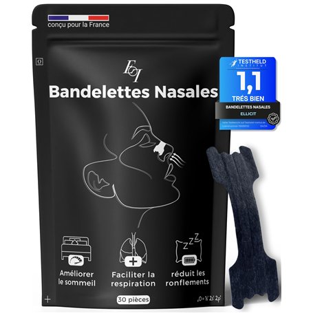 Ellicit® Bandelette nasale noir