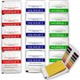 Lot de 15 poudres d'étalonnage + bandes pH | PH-mètre 4.00 | 6.86 | 9.18