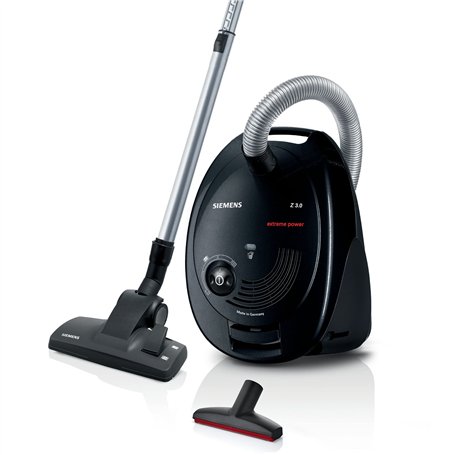 Siemens VSZ3XTRM11 Aspirateur traîneau Z3.0 Extreme Power avec technologie Compressor et système de filtration hygiénique Ultra